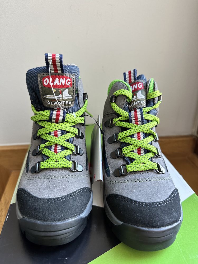 Olang 28 buty dzieciece trekking turystczne trzewiki codzienne