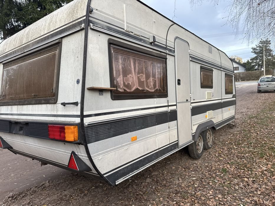 Hobby 610 Stacjonarna na działke budowe 5/6 osobowa Sucha Szczelna