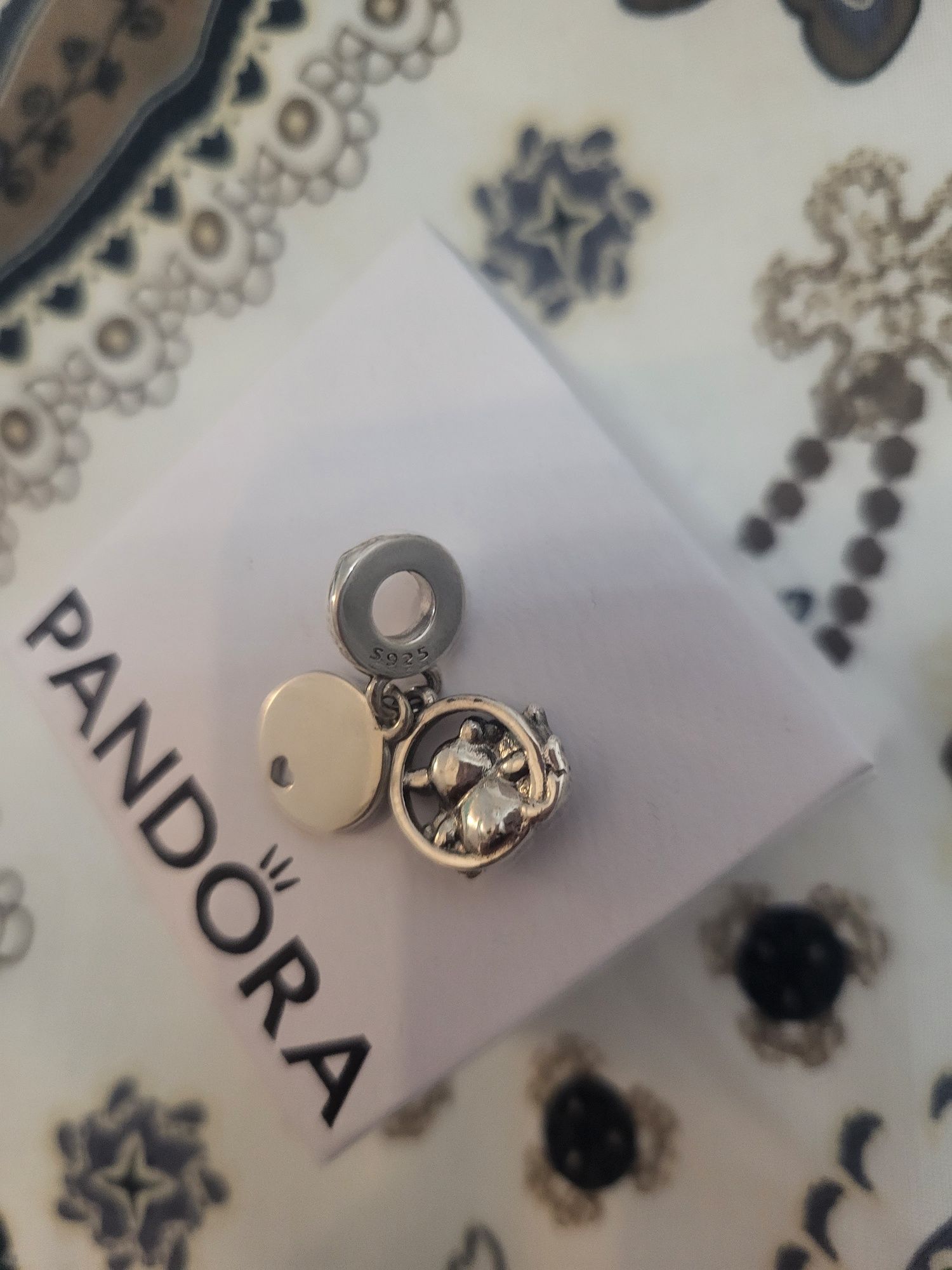 Nowy charms do bransoletki Pandora mis lis wiewiorka