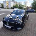 Auto do slubu Mercedes CLA