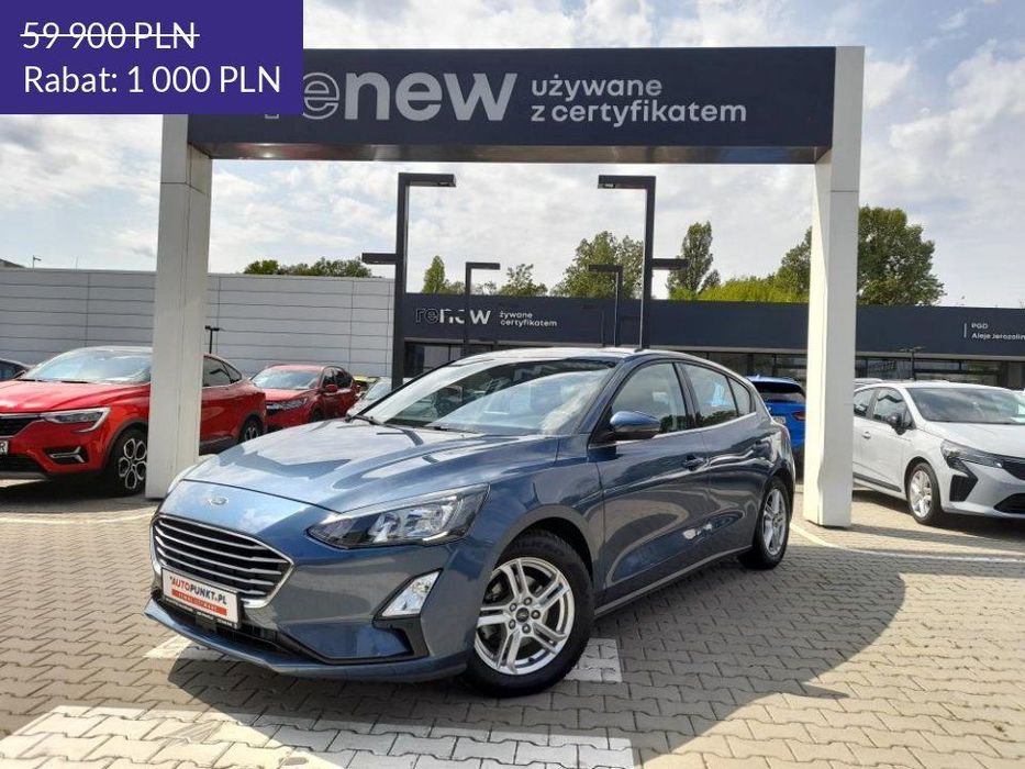 Ford Focus Trend Edition 1.5 EcoBlue 120KM, 2021r. kamera* navi* FV23%