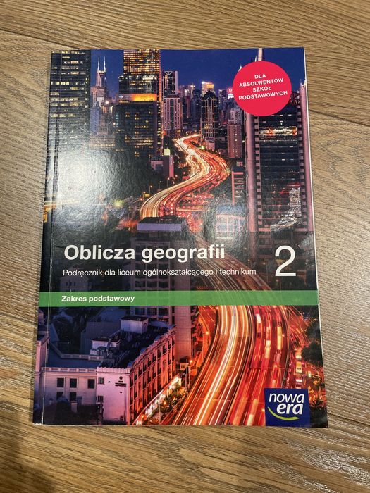 Podręcznkk Oblicza geografii z nowej ery zakres podstaowy klasa 2
