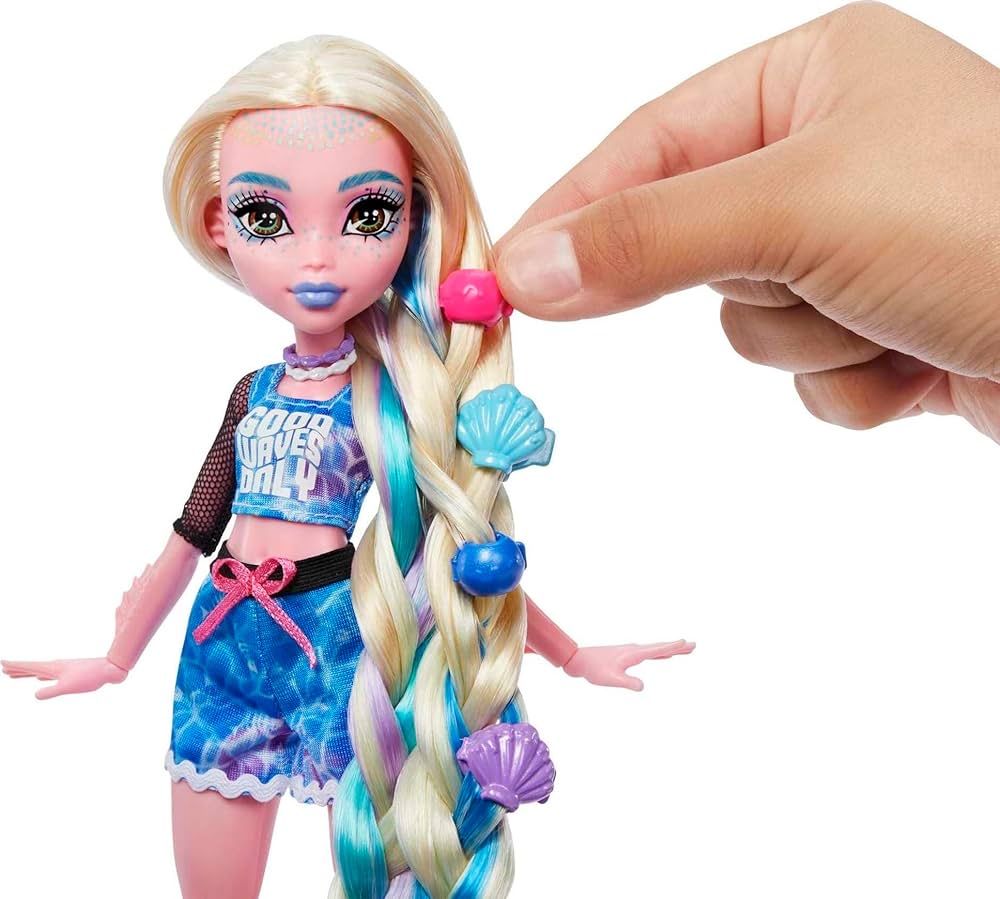 Monster High Doll, Lagoona Blue Spa Day Set