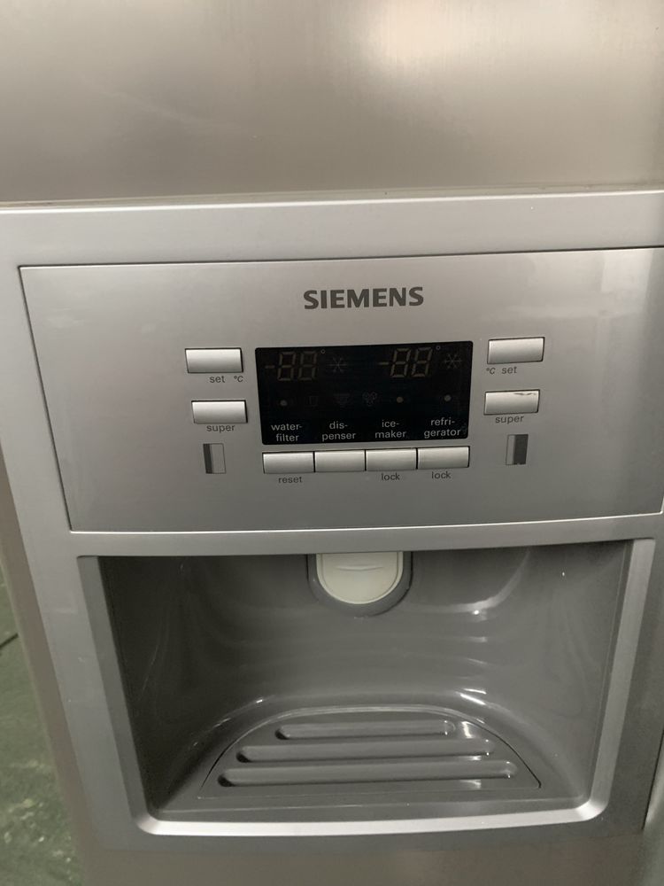 Frigorifico siemens americano cinza