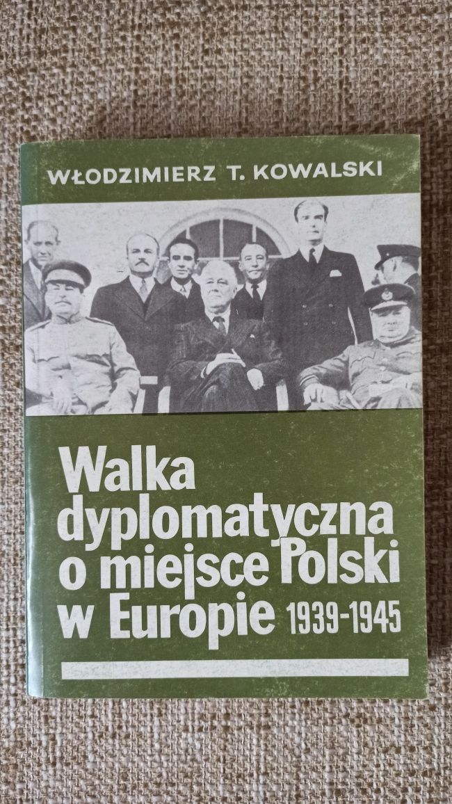 4 książki - historia polityka Jałta Poczdam