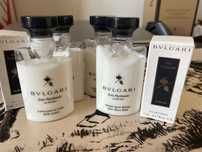 Bulgari au thé noir - body lotion, after shave, água de colónia (x2)