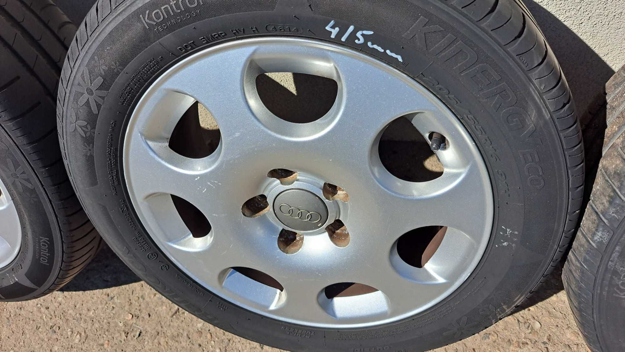 Felgi aluminiowe koła opony lato Audi 5X112 16" A4 B5 B6 A3 8P A6 C5