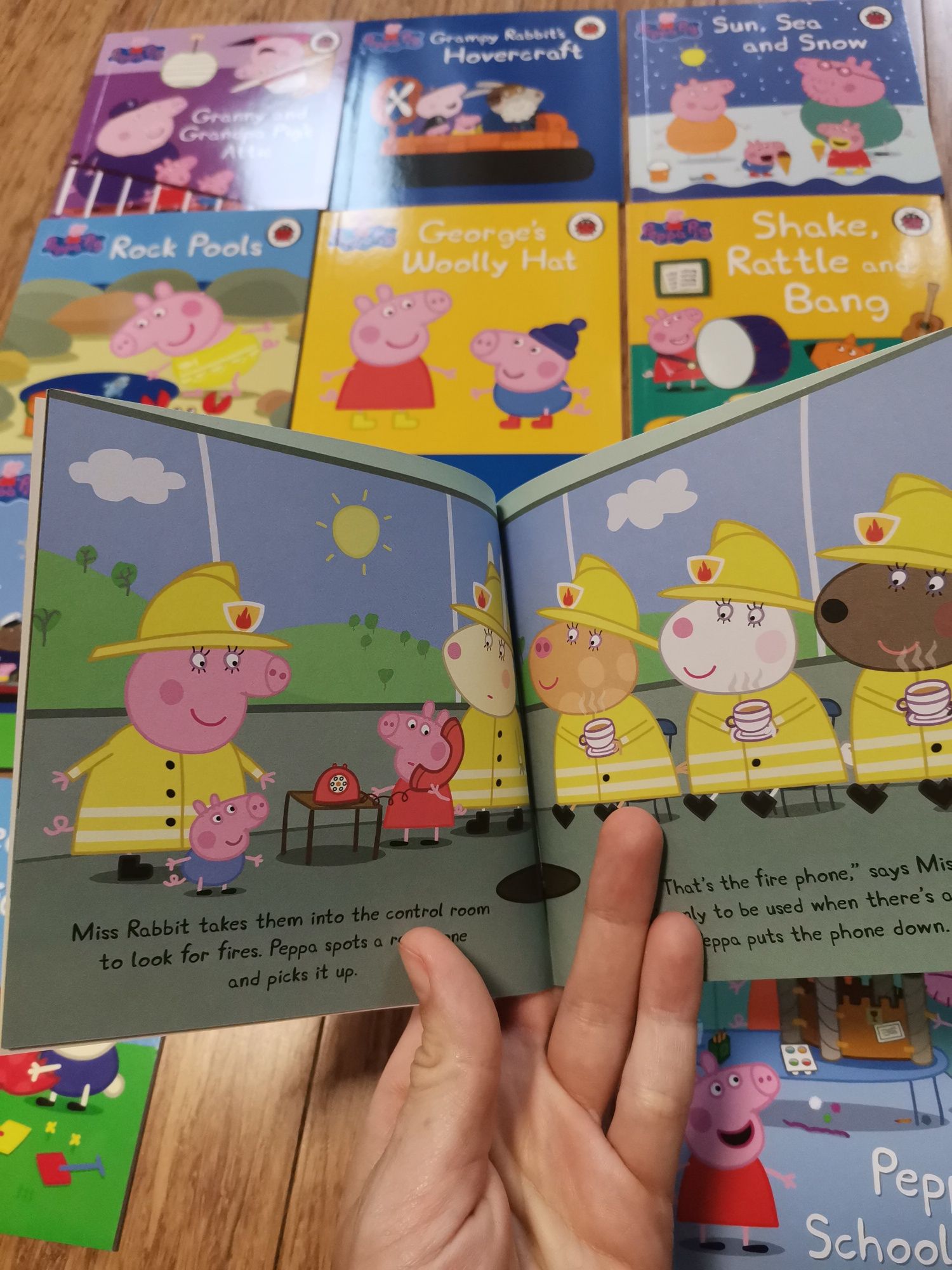 Peppa pig 12 książeczek po angielsku świnka peppa