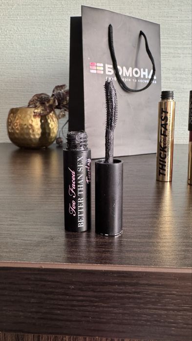 Туш для вій Too faced, sleek, maybelline