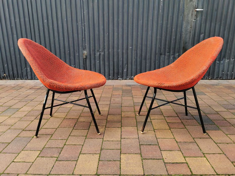 Krzesła proj. Miroslav Navratil- Czechosłowacja '60, PRL