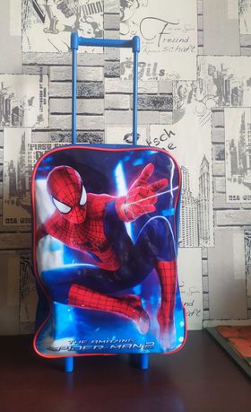 Spider‑Man. Сумка рюкзак на колесах . Человек‑паук. Портфель
