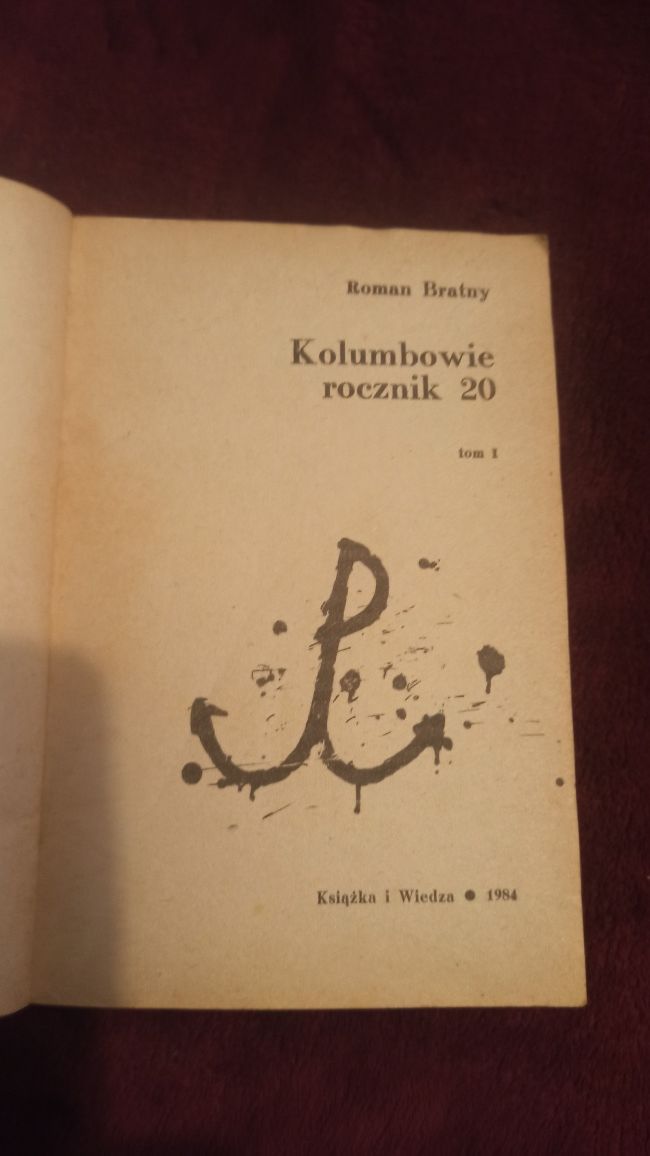 Książka Kolumbowie. Rocznik 20 - R. Bartny