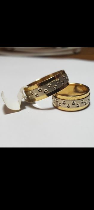 Nowe obrączki ślubne 585, 13.46 grama