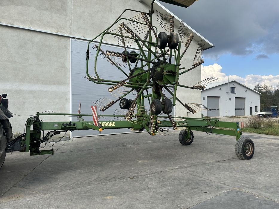 Zgrabiarka dwukaruzelowa Krone Swadro ks 1300 2 duo Kuhn.fella.claas