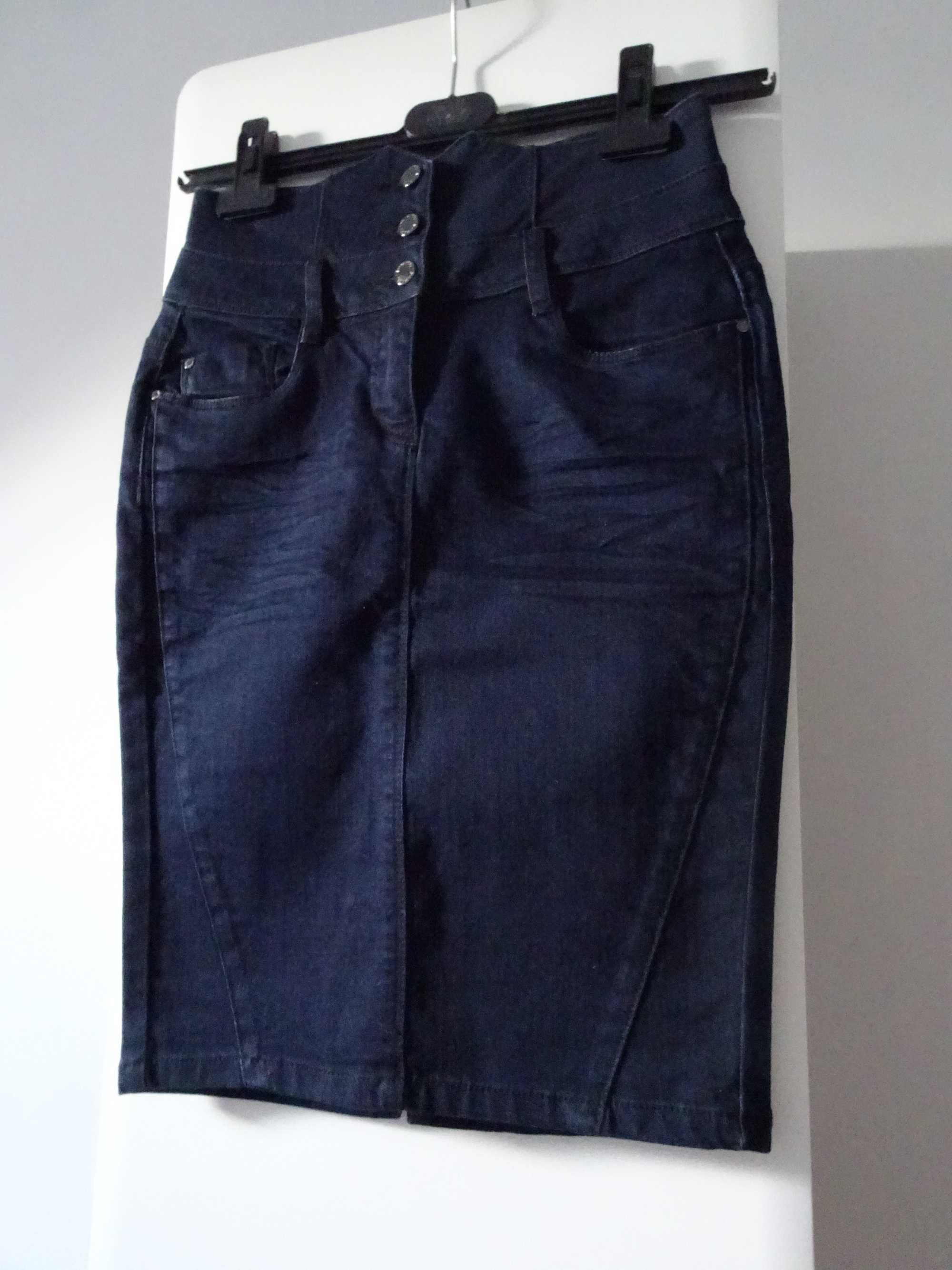 Orsay spódnica ołówkowa jeans 34/XS