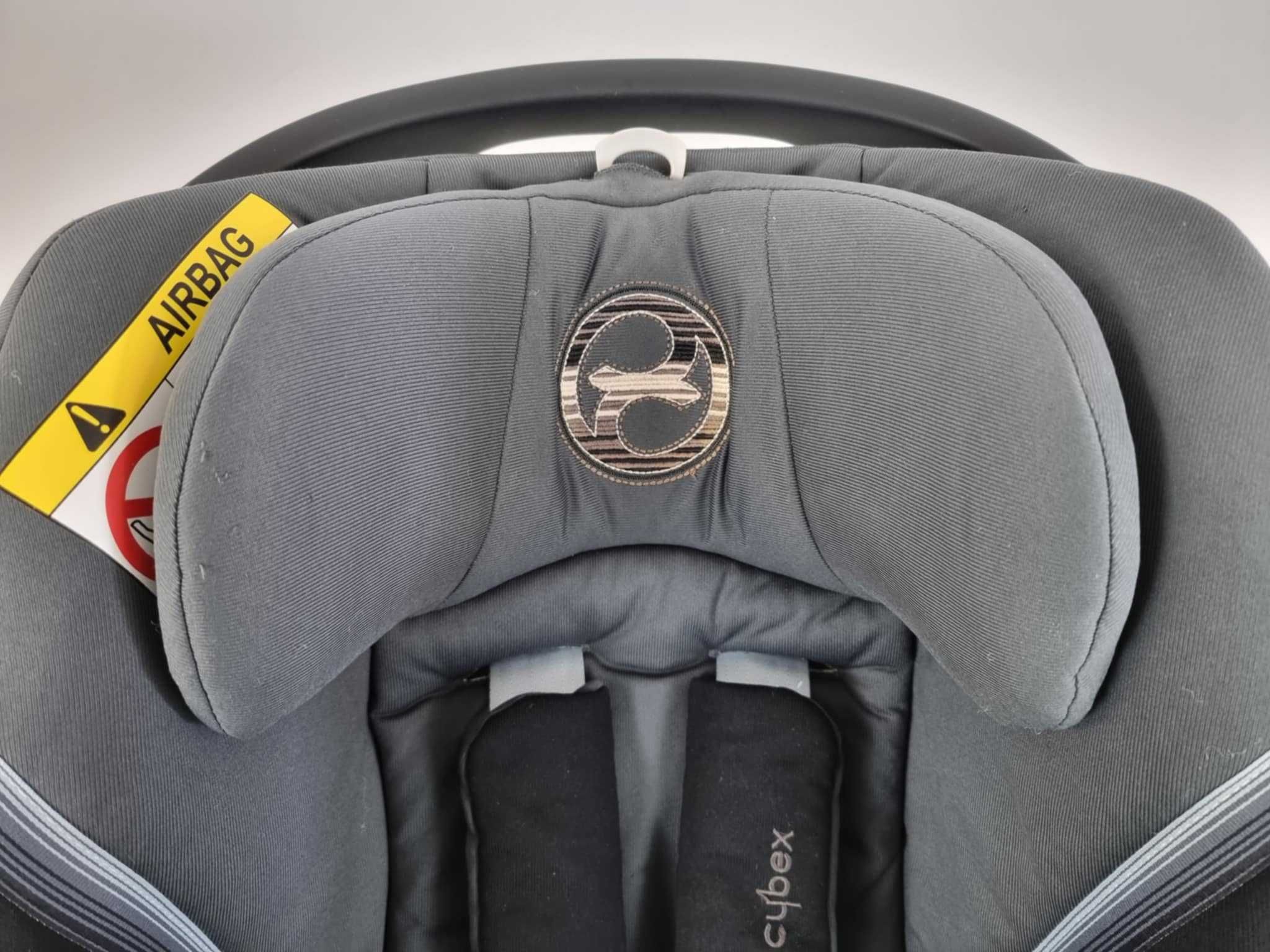 Fotelik Cybex Aton 5 Granite Black 0-13 kg nosidełko