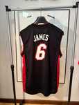 Koszulka Adidas NBA Vintage Miami Heat Lebron James #6 S