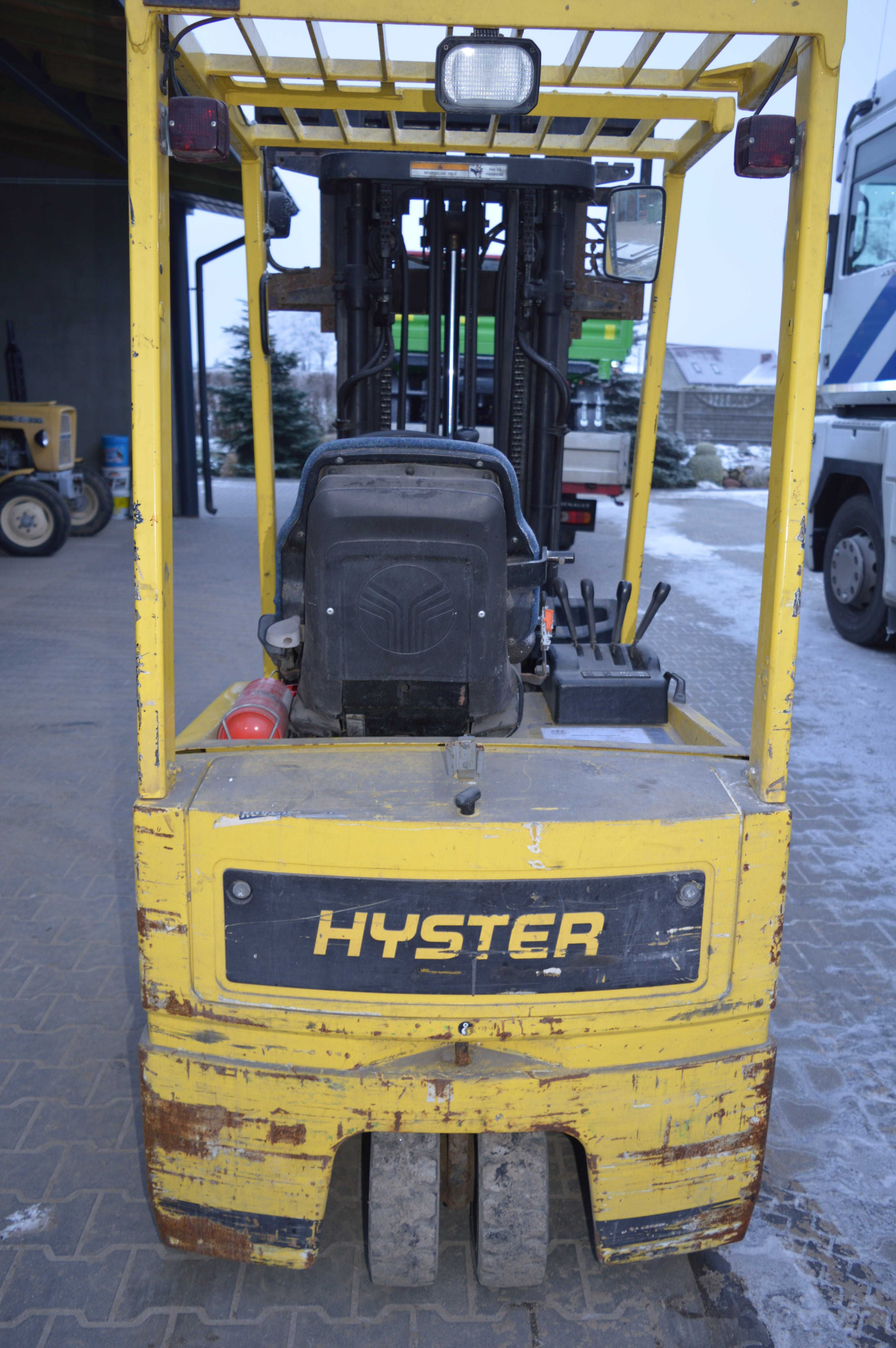 Wózek widłowy elektryczny Hyster J1.60 XMT Triplex POZYCJONER