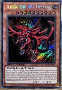 Oryginalna karta Yu-Gi-Oh! Slifer the Sky Dragon