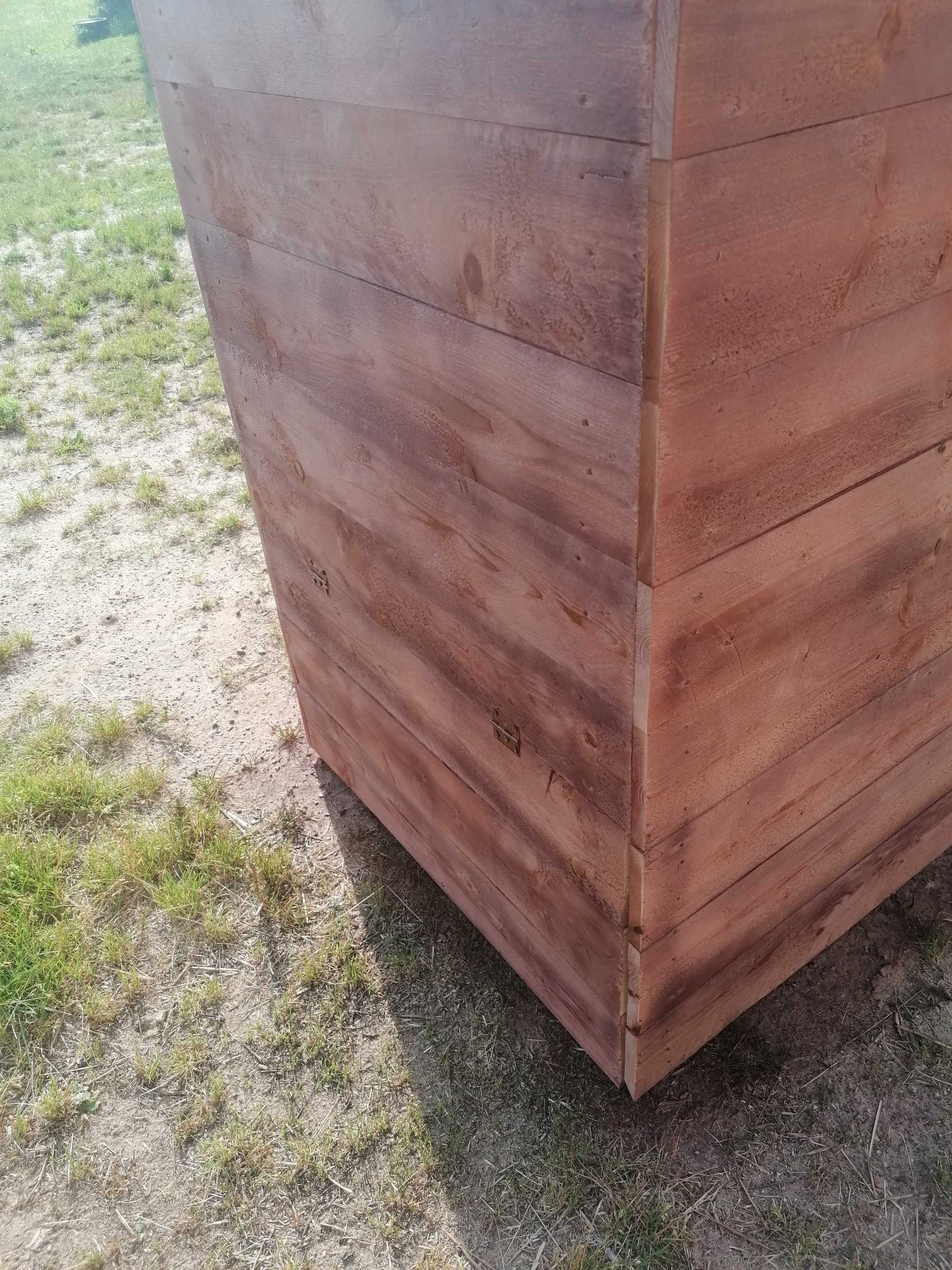 Wychodek na budowę toaleta na działkę WC sławojka szelet