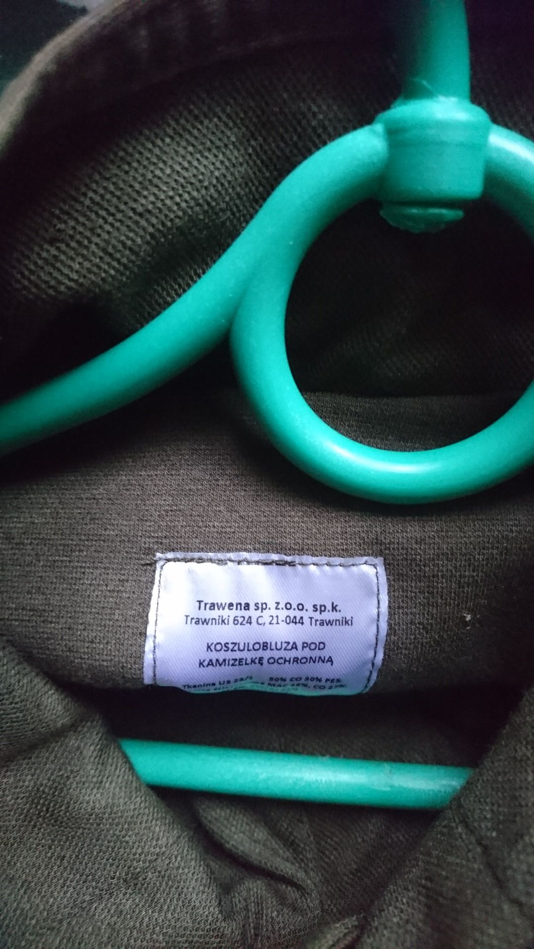 Combat shirt Wojska Polskiego.  Oryginał MON. Rozmiar L .