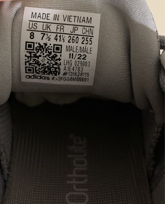 Adidas Yeezy 500 Stone Salt original, розмір 41 eu (26 см)