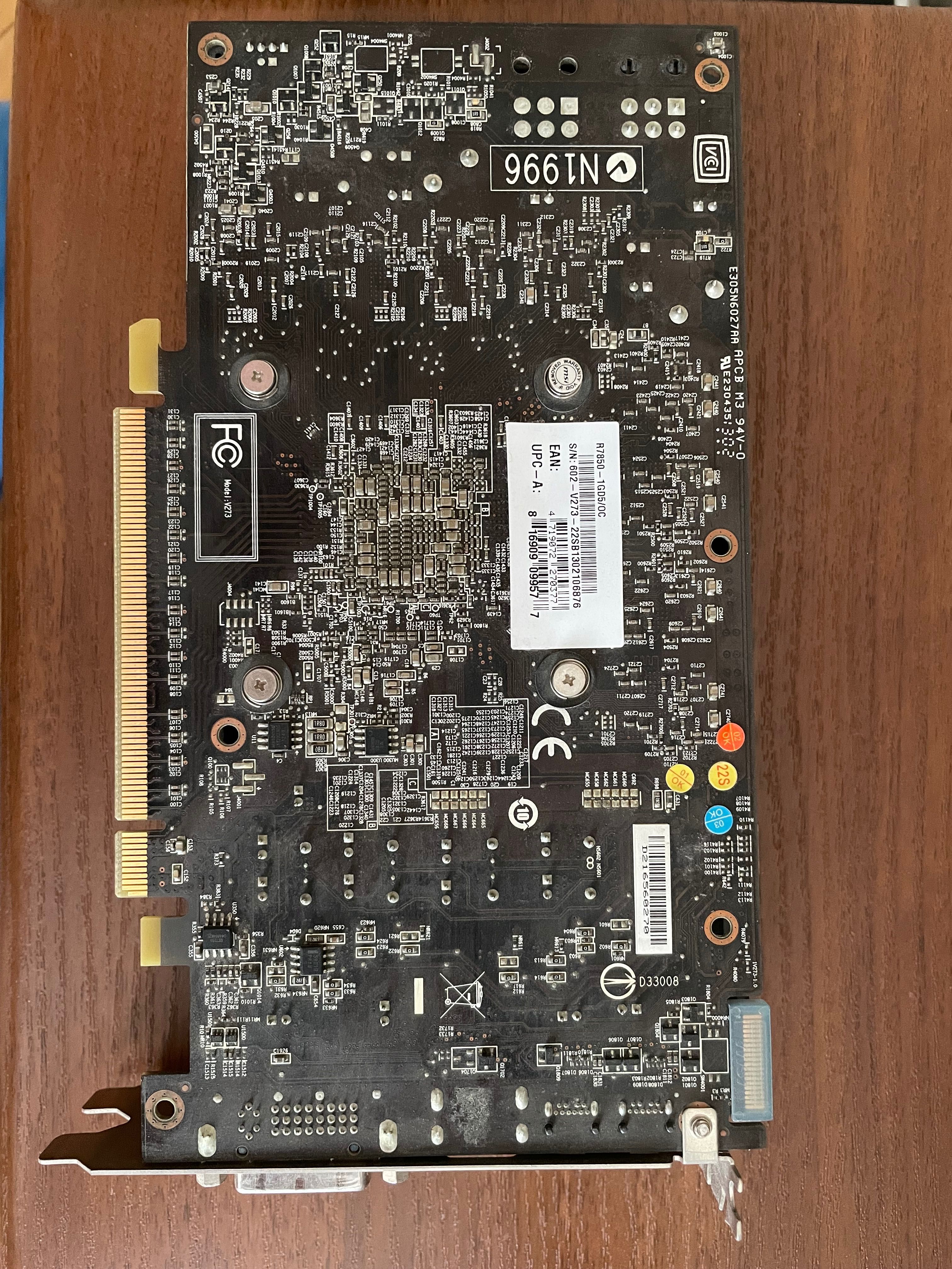 Відеокарта MSI R7850 - 1GD5/OC