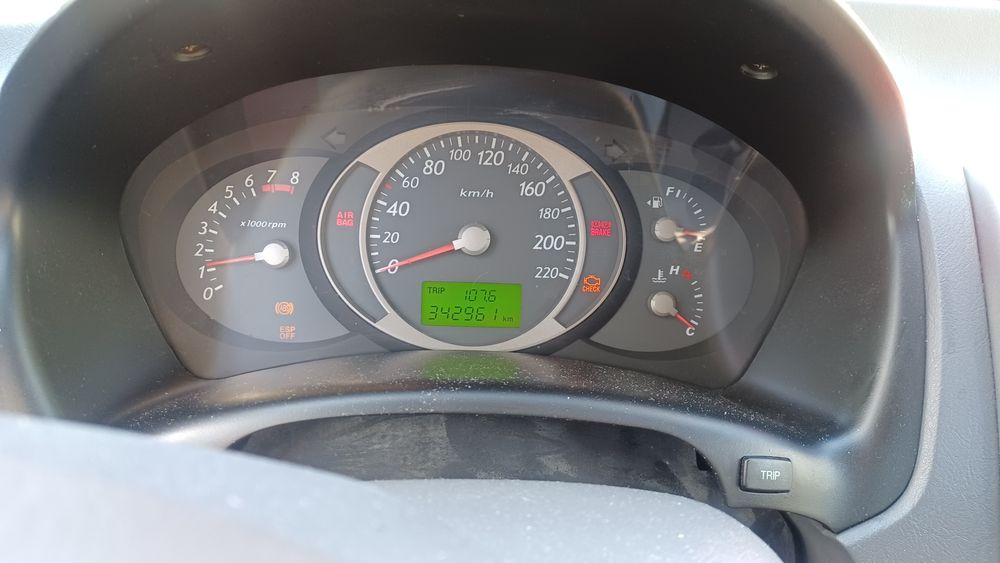 Hyundai Tucson 1.9 z gazem.