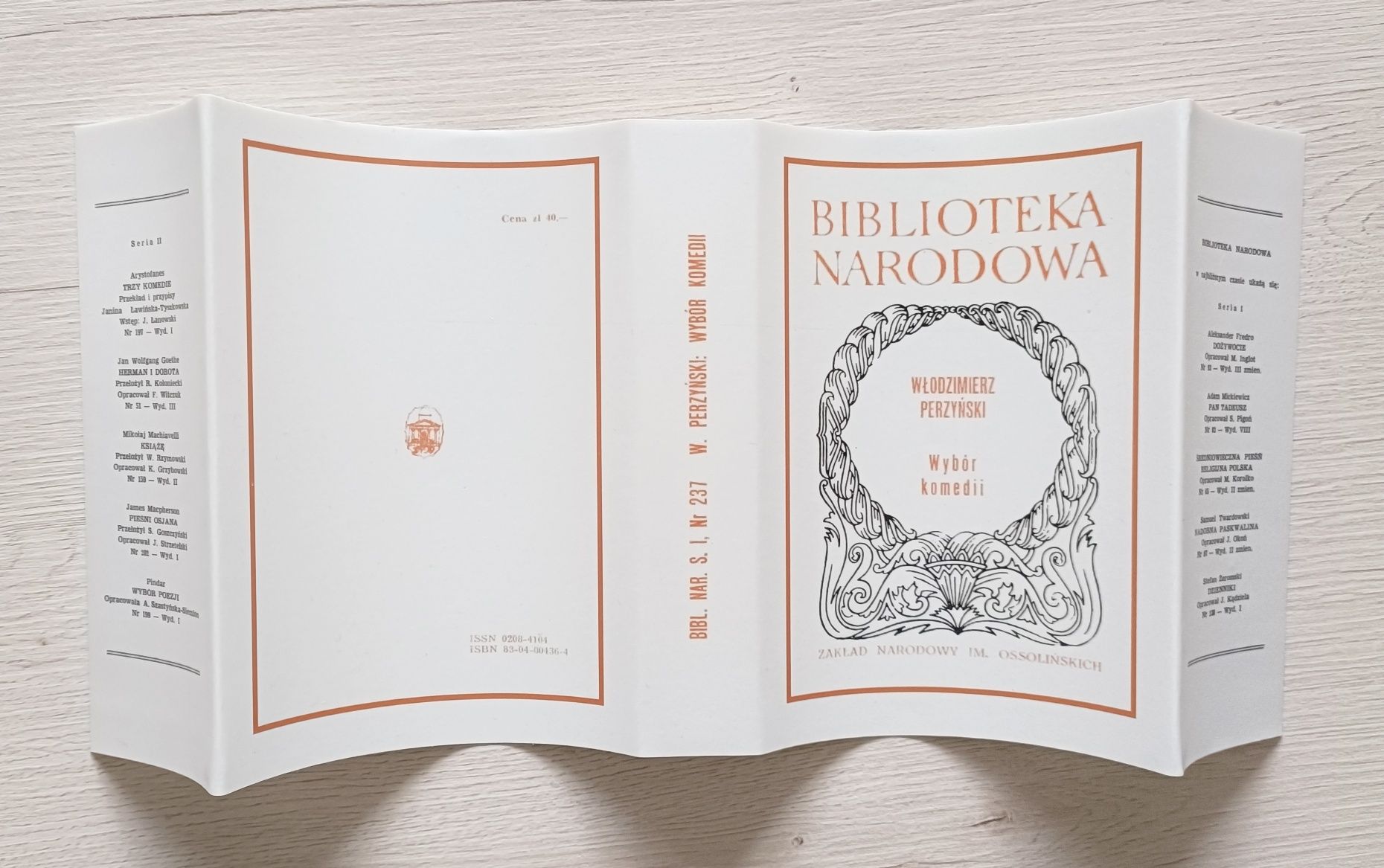 Wybór komedii Włodzimierz Perzyński