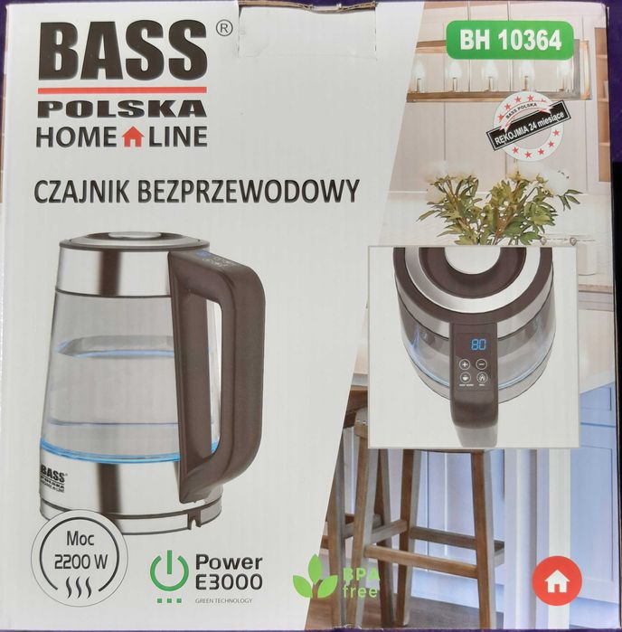 czajnik bezprzewodowy wielofunkcyjny nowy