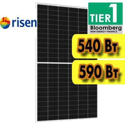 Солнечные панели (батарея) Trina, Leapton, Risen 405, 540, 590, 650Вт