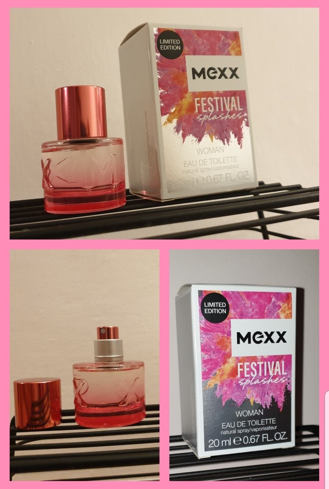 Perfum Mexx festival splashes 20ml limitowana edycja
