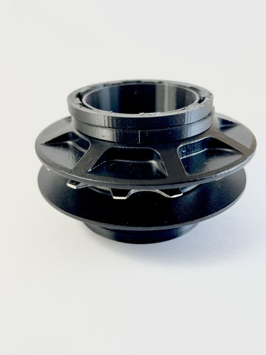 Aluminiowy reduktor single speed jednorzedowy z zębatką (kaseta)