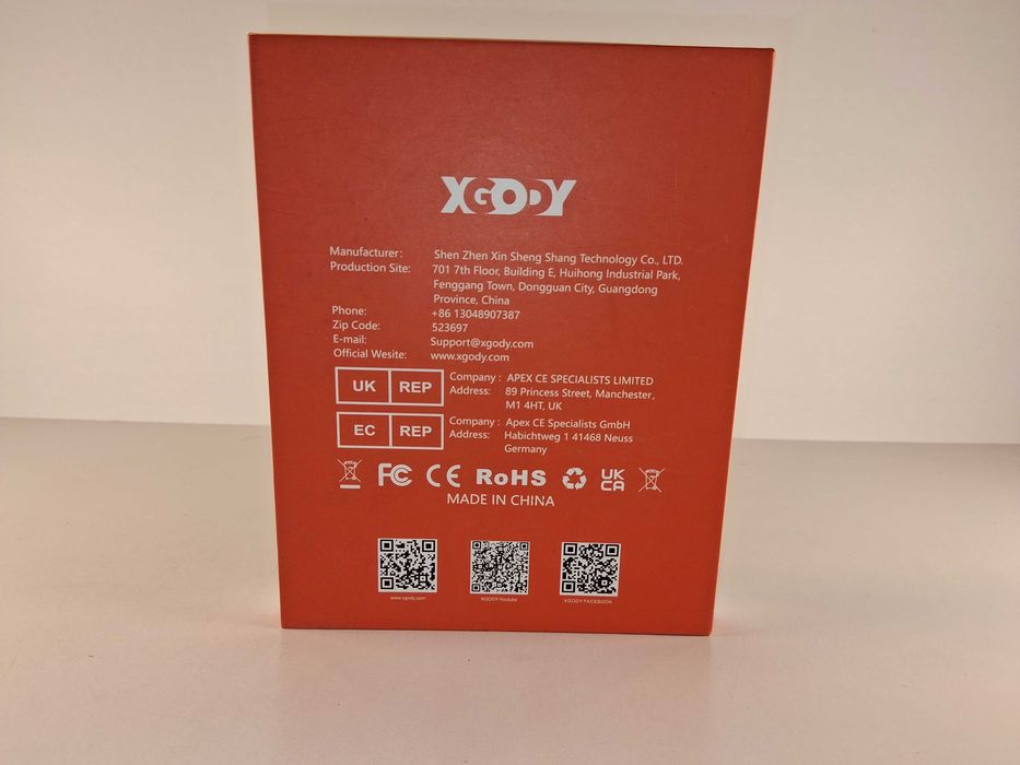 C005 XGODY Smartfon Android 5.5 Cala Dual SIM Face ID Bateria 2500mAh