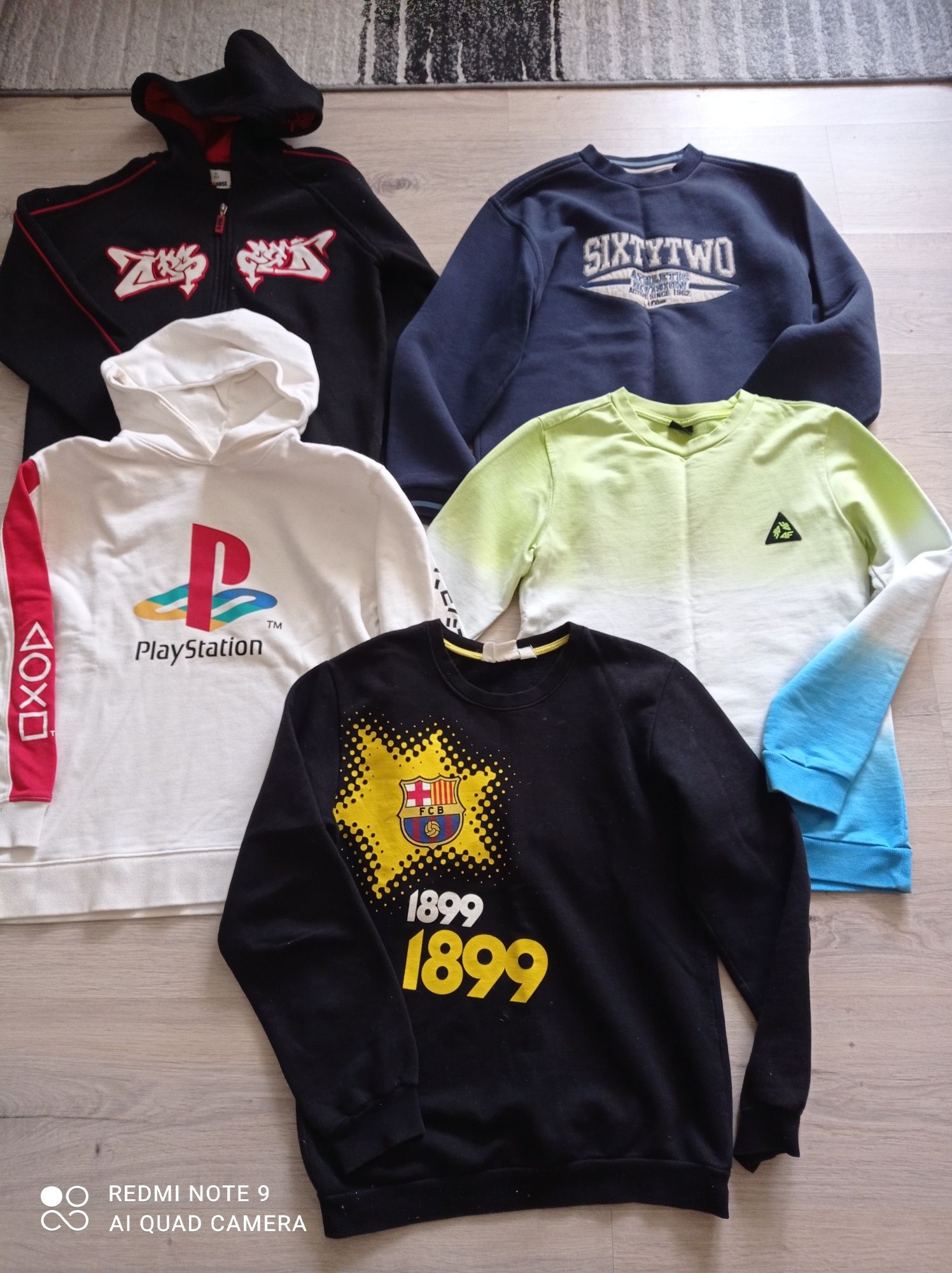 Mega paka zestaw 30 szt, dla chłopca 152/158 paczka spodnie bluzy
