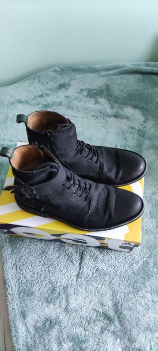 Buty męskie skórzane wysokie KicKers r.41