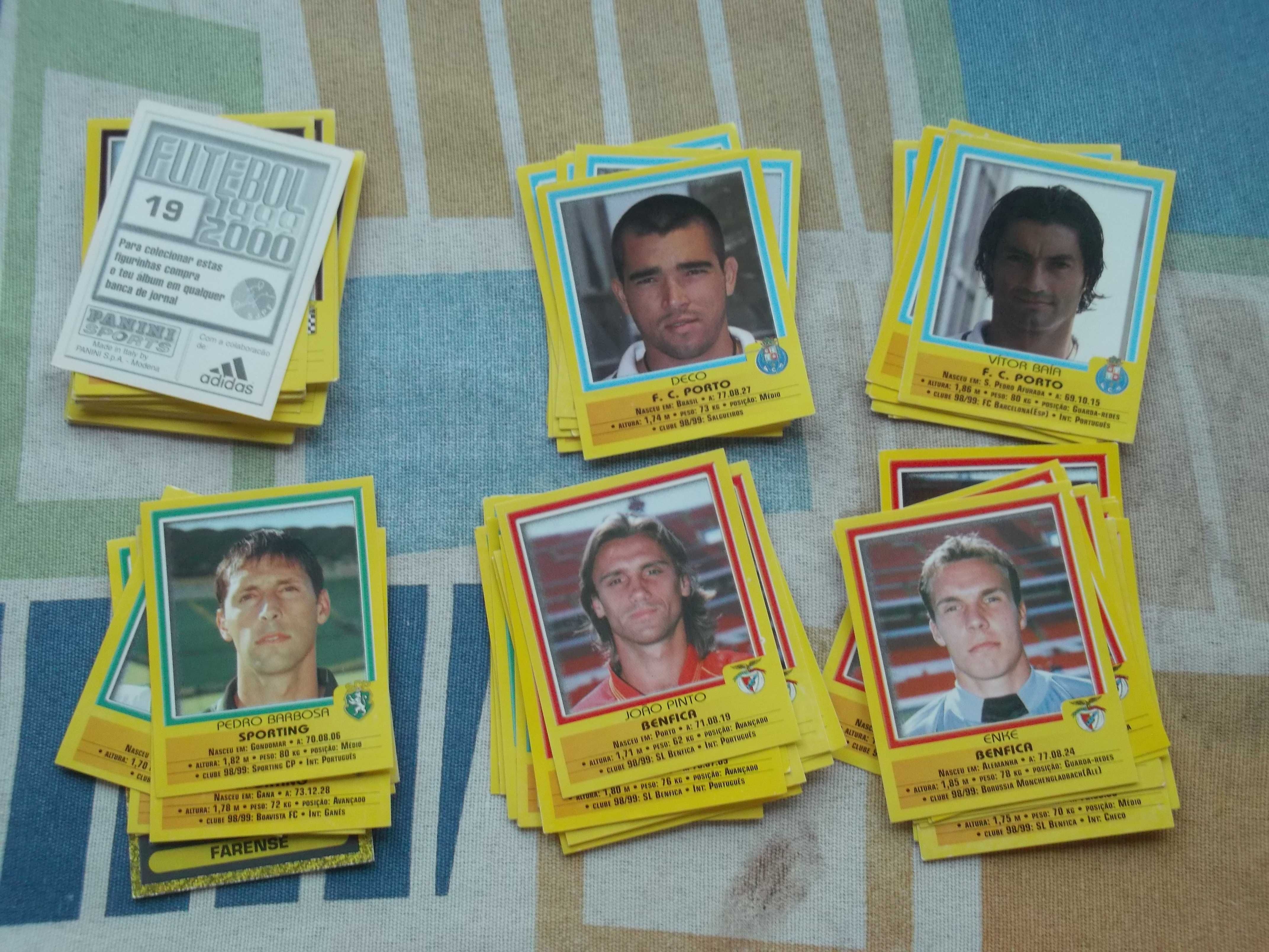 Cromos de Futebol de 1977 a 2004.05