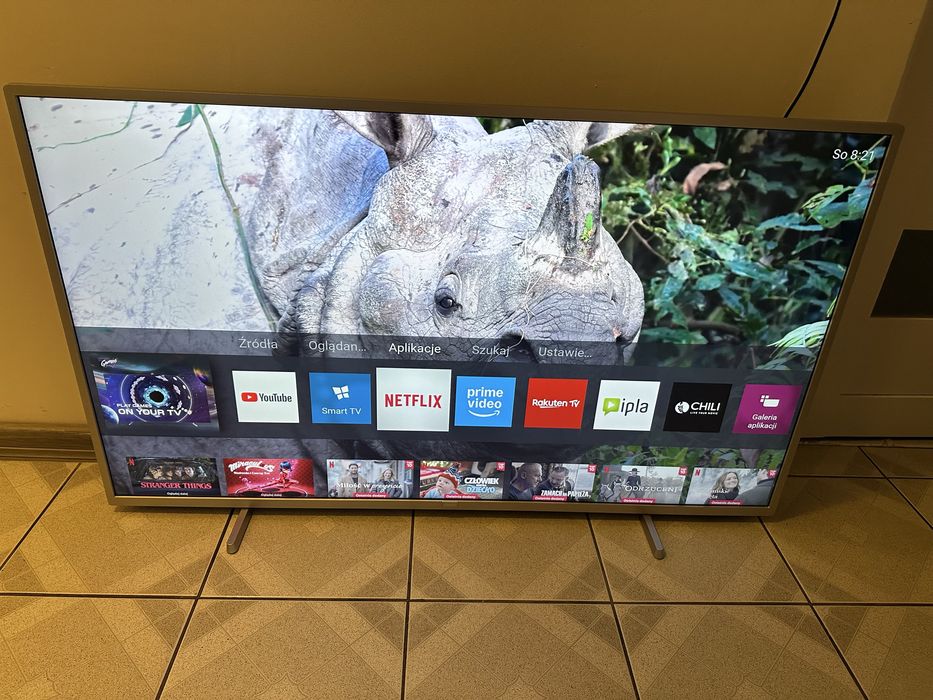 Telewizor Philips 55 cali 4K UHD smart tv dvb-t2 hevc