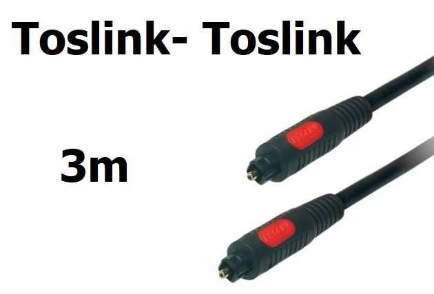 Kabel optyczny Prolink Toslink- Toslink 3m