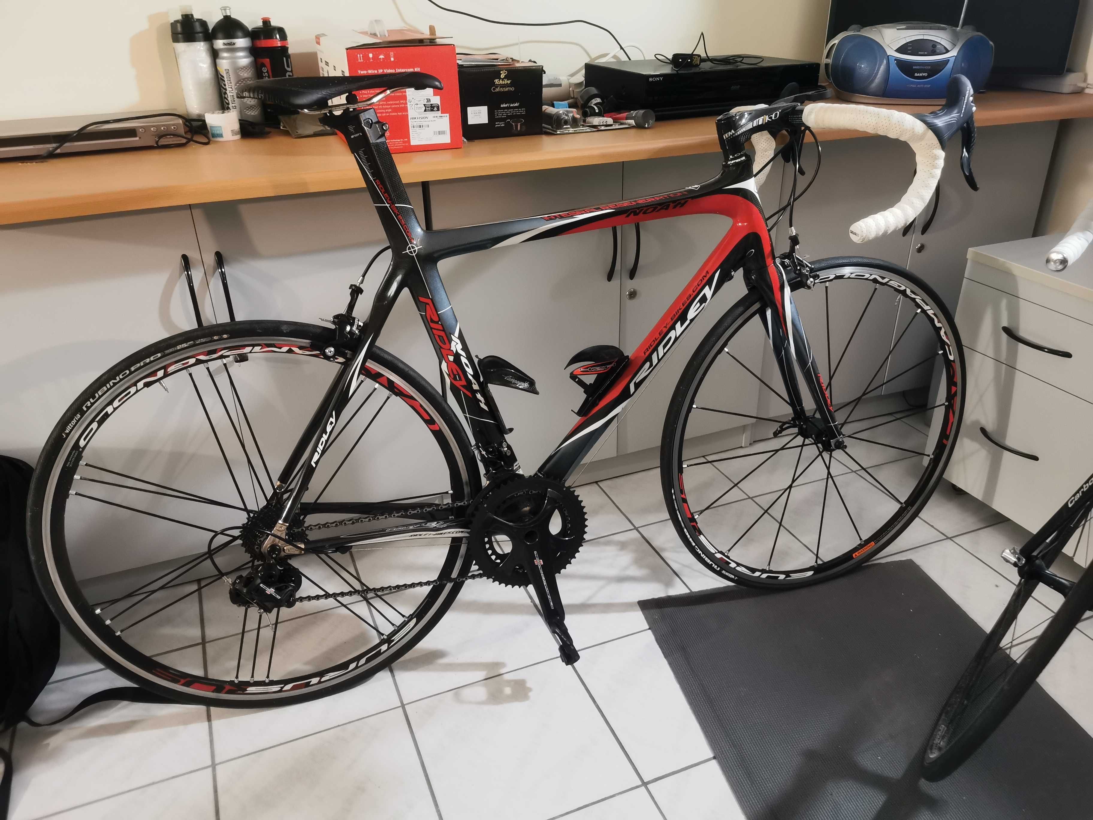 Rower szosowy kolarka Ridley Noah carbon 2012 Campagnolo Eurus Record
