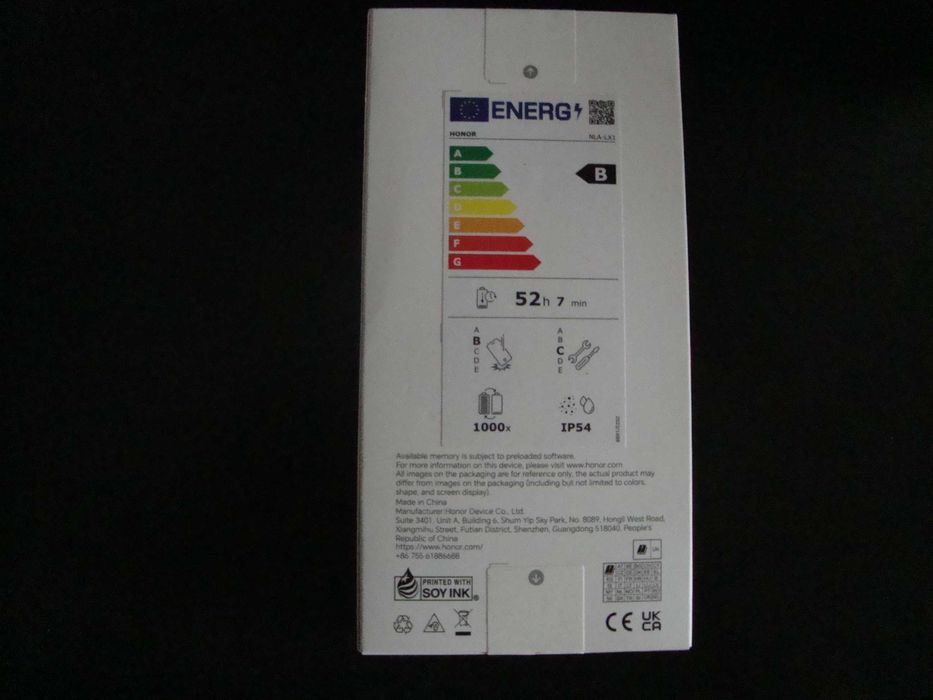 NOWY CZARNY Smartfon HONOR X5C Plus 4/64GB 50Mpix Dual SIM Bez Simlock