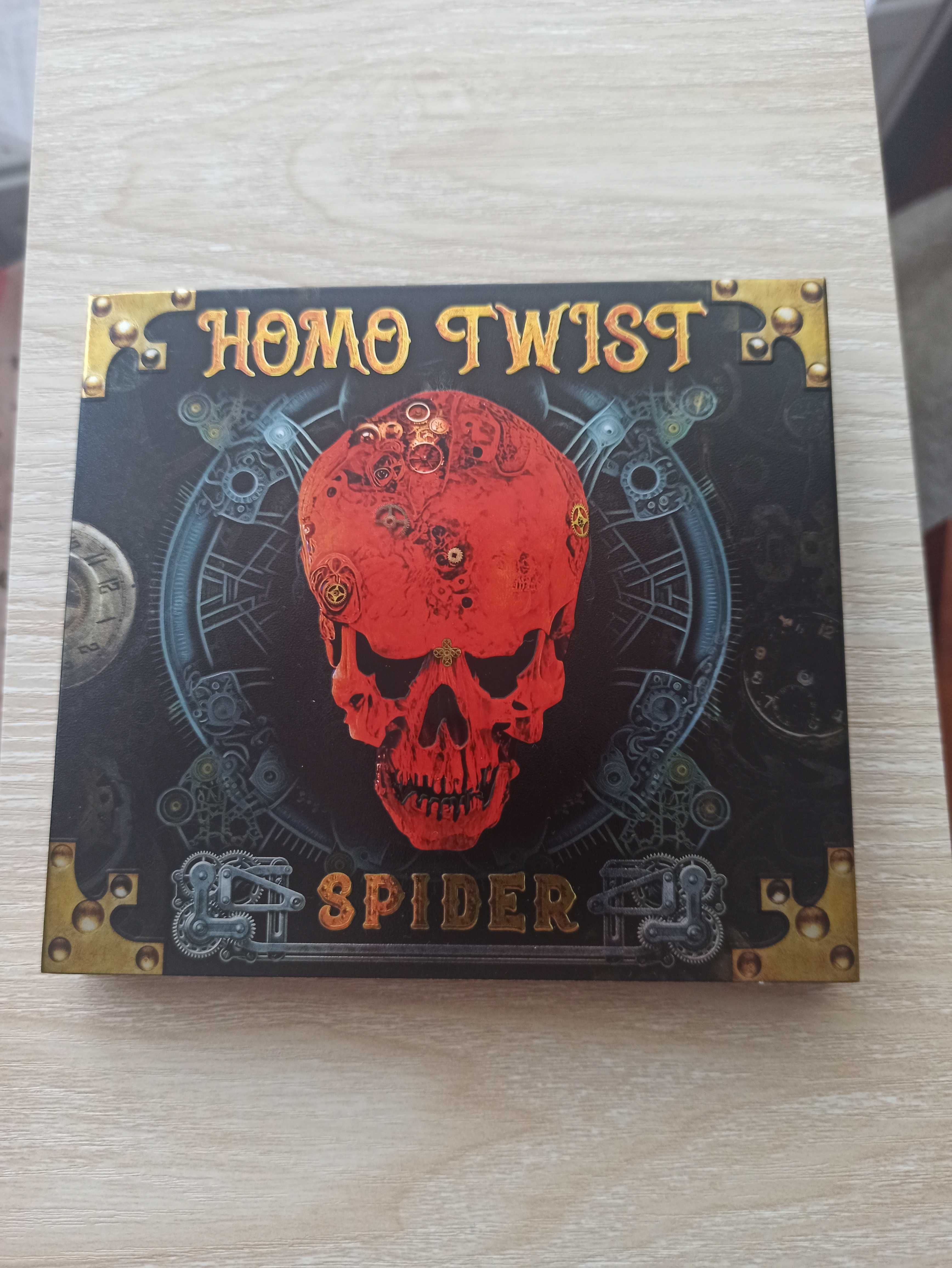 HOMO  TWIST - spider  nowy album rarytas  cd+pendrive