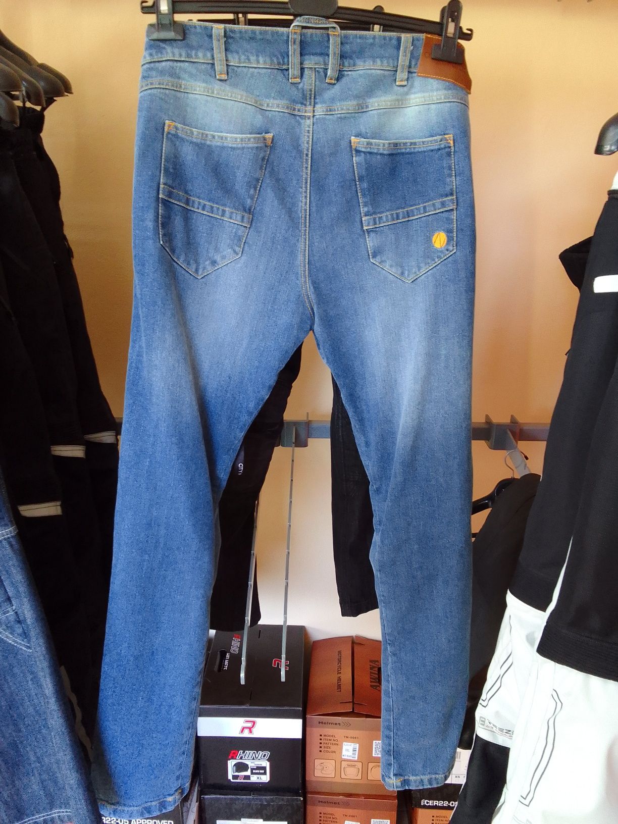 Spodnie motocyklowe jeansowe City Nomad John,  super cena!