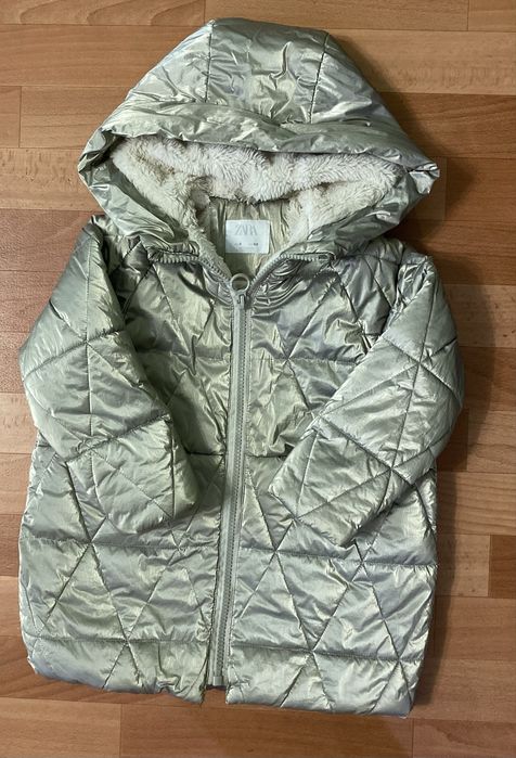 Куртка зимова для дівчинки zara