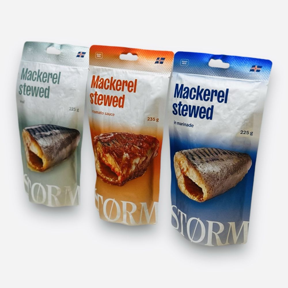 Скумбрия Storm томлена в маринаде  225 грамм