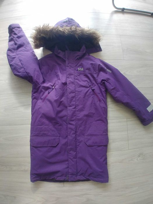 Helly Hansen kurtka plaszczyk dziececa dziewczeca 140