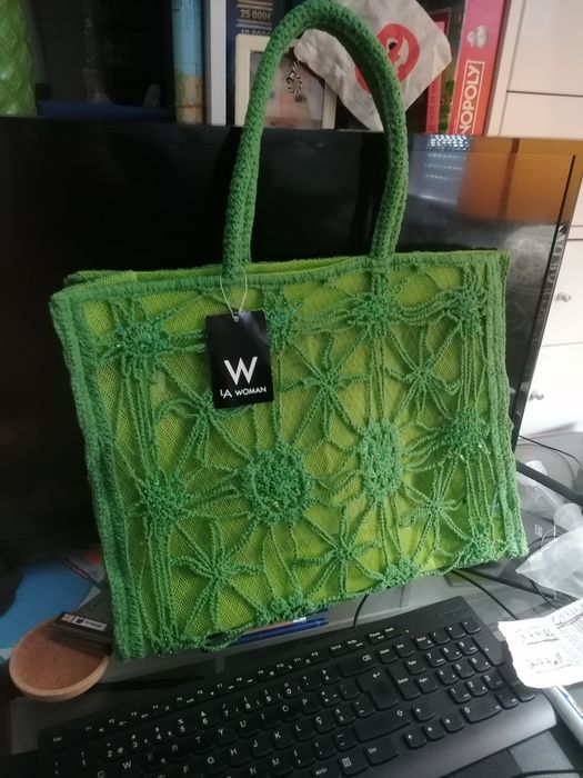 Mala nova cor  verde