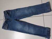 Piękne jeansy spodnie dla dziewczynki 98