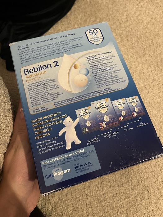 Nowe mleko modyfikowane Bebilon Advance Pronutra 2