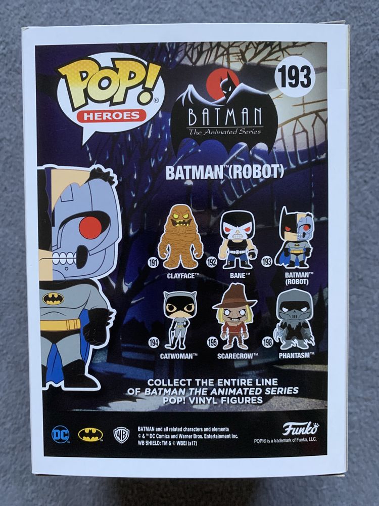 Funko POP Batman Robot 193 Animated Series DC Heroes